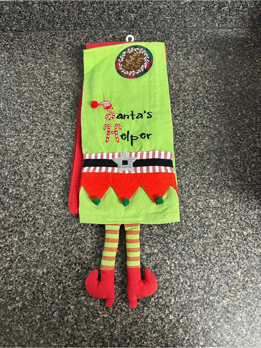 Christmas Santa’s Helper Elf Hand Towel Set
